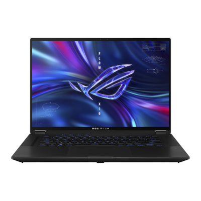 Image of ROG Flow X16 GV601VV-NF019X - 16" WQXGA UPS, Intel Core i9-13900H, 16GB RAM, 1TB SSD, NVIDIA GeForce RTX 4060, Windows 11 Pro