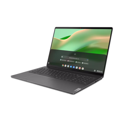 Image of Lenovo IdeaPad 5 Chrome 16IAU7 82V9 - Intel Core i3 1215U / 1.2 GHz - Chrome OS - UHD Graphics - 8 GB RAM - 256 GB SSD NVMe - 40.6 cm (16) IPS 1920 x 1200 - Wi-Fi 6E - Dual Tone Storm Gray - kbd: Deutsch - mit 3 Monate Lenovo Premium Care (82V9000AGE)