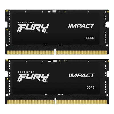 Image of Kingston FURY Impact 32GB Kit (2x16GB) DDR5-5600 CL40 SO-DIMM Arbeitsspeicher