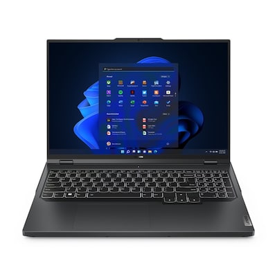 Image of Lenovo Legion Pro 5 16ARX8 82WM - 180°-Scharnierdesign - AMD Ryzen 9 7945HX / 2.5 GHz - Win 11 Home - GeForce RTX 4060 - 16 GB RAM - 1 TB SSD NVMe - 40.6 cm (16) IPS 2560 x 1600 (WQXGA) @ 240 Hz - Wi-Fi 6E - Onyx Gray - kbd: Deutsch - mit 3 Monate Lenovo 