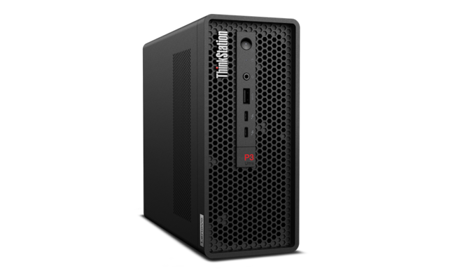 Image of Lenovo ThinkStation P3 Ultra CFF 30HA0092GE - Intel i7-13700, 32GB RAM, 1TB SSD, NVidia T1000 (8GB), Win11 Pro