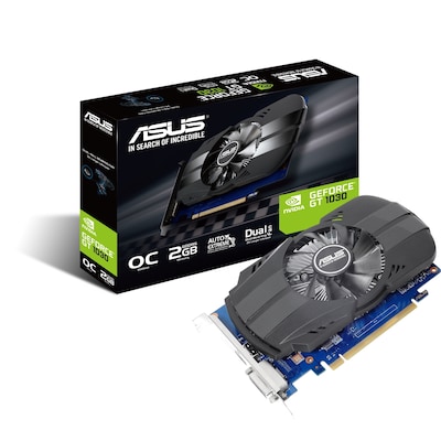 Image of ASUS GeForce GT 1030 2GB GDDR5 Grafikkarte - DVI/HDMI