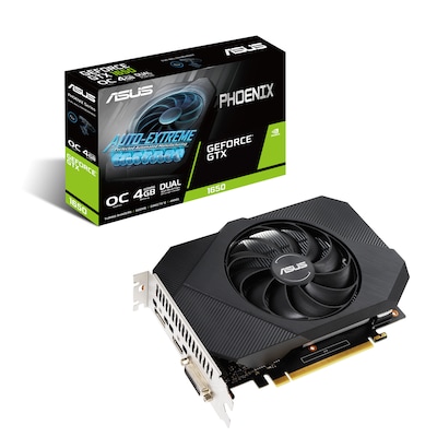 Image of ASUS Phoenix GeForce GTX 1650 OC Grafikkarte - 1x DisplayPort/1x HDMI/1x DVI