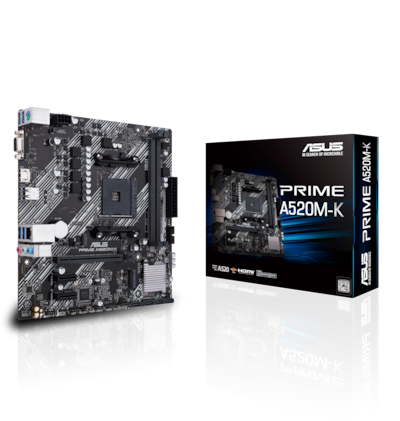 Image of ASUS Prime A520M-K Mainboard Sockel AM4