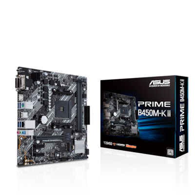 Image of ASUS PRIME B450M-K II Mainboard Sockel AM4