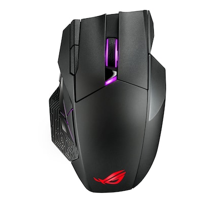 Image of ASUS ROG Spatha X kabellose Gaming Maus - kabellose Gaming Maus mit 12 Tasten, 19.000 DPI, speziellem Design