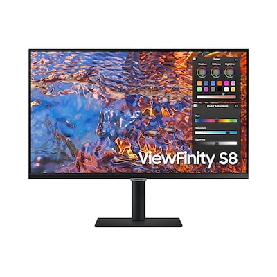 Image of Samsung ViewFinity S8 S27B800PXP Office Monitor - 4K, IPS, USB-C