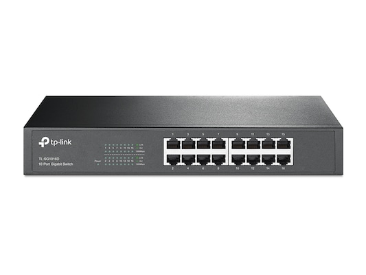 Image of TP-Link SG1016D Unmanaged Switch 16x Gigabit Ethernet