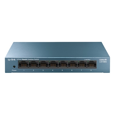 Image of TP-Link LS108G Unmanaged Switch [8x Gigabit Ethernet]