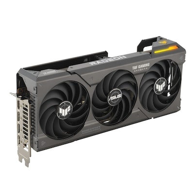 Image of ASUS TUF Gaming Radeon RX 7600 XT OC Grafikkarte - 16GB GDDR6, 1x HDMI, 3x DP