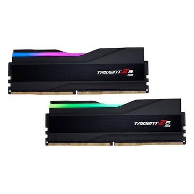 Image of G.SKILL Trident Z5 RGB Schwarz 32GB Kit (2x16GB) DDR5-6000 CL36 DIMM Arbeitsspeicher