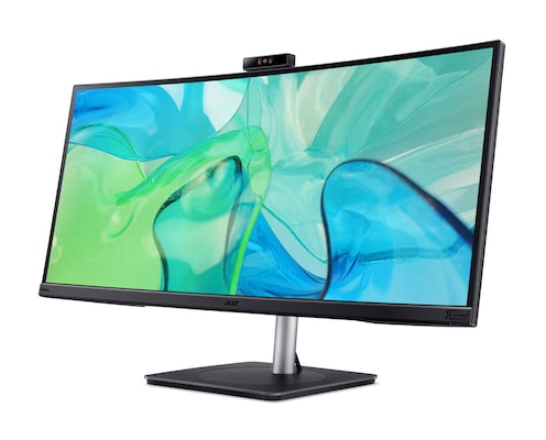 Image of Acer Vero CB3 (CB343CURDbemiiphcuzx) 34" QHD Curved-Monitor 86,4 cm (34,0 Zoll), 2x HDMI, 1x DP, 1x Type-C (90W Ladeleistung), A