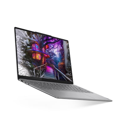 Image of Lenovo Yoga Slim 7 14IMH9 83CV - 180°-Scharnierdesign - Intel Core Ultra 7 155H - Win 11 Home - Intel Arc Graphics - 16 GB RAM - 1 TB SSD NVMe - 35.6 cm (14) OLED 1920 x 1200 - Wi-Fi 6E, Bluetooth - Luna Gray - kbd: Deutsch - mit 3 Monate Lenovo Premium (