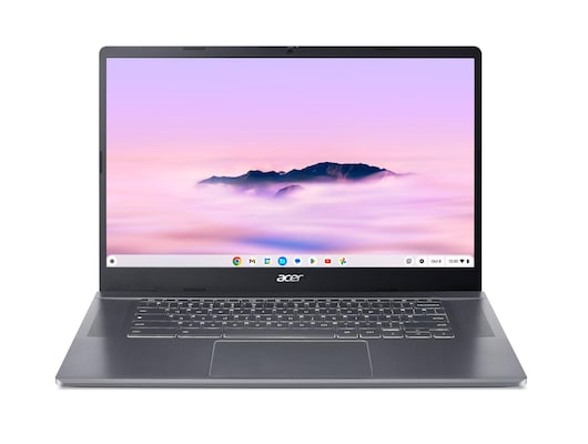 Image of Acer Chromebook Plus 515 Laptop mit Google AI (CB515-2H-363X) 15,6" FHD IPS, Intel Core i3-1215U, 8GB RAM, 128GB SSD, Chrome OS Core