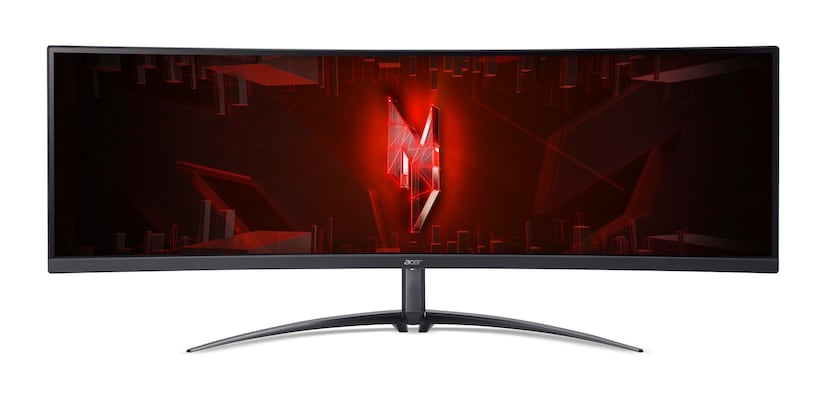 Image of Acer Nitro XZ2 (XZ452CUVbemiiphuzx) 44,5" DualQHD Curved Monitor Gaming 113,0cm (44.5"), VA, 165Hz, 2x HDMI (2.1), 1x DP, 1x USB3.1 Type-C