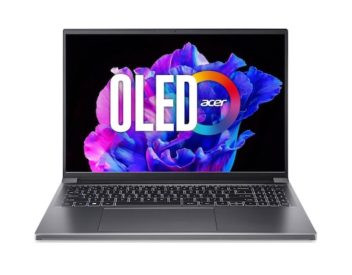 Image of Acer Swift X (SFX16-61G-R0T8) B-Ware 16,0" 3,2K OLED, Ryzen 7 7840HS, 32GB RAM, 1TB SSD, GeForce RTX 4050, Windows 11