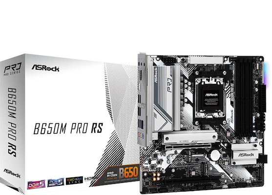 Image of ASRock B650M Pro RS Mainboard Sockel AM5