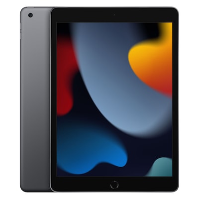 Image of Apple 10.2 iPad Wi-Fi - 9. Generation - Tablet - 64 GB - 25.9 cm (10.2) IPS (2160 x 1620) - Space-grau