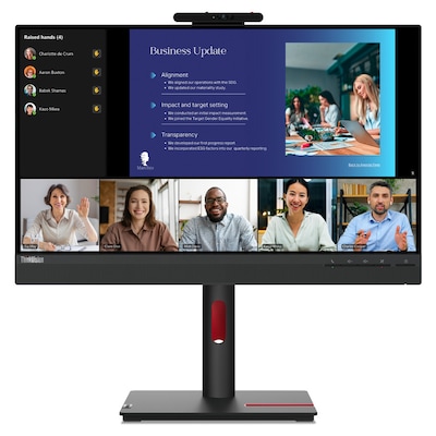 Image of Lenovo ThinkVision T24v-30, FHD, IPS, HDMI, DisplayPort, 4ms Campus Exklusiv