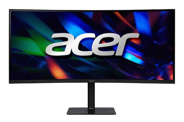 Image of Acer CZ2 (CZ342CURHbmiphuzx) 34" QHD Curved Monitor 86,4 cm (34,0 Zoll), VA, 180Hz, 1x HDMI, 1x DP, 1x Type-C (65W), USB 2.0 + USB-B (2up 2down), Audi