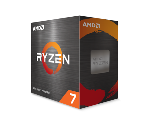 Image of AMD R7-5700X - AMD AM4 Ryzen 7 5700x, 8x 3.40GHz, boxed ohne Kühler