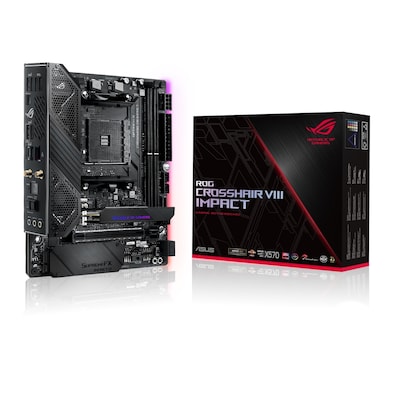 Image of ASUS ROG Crosshair VIII Impact Gaming Mainboard Sockel AM4