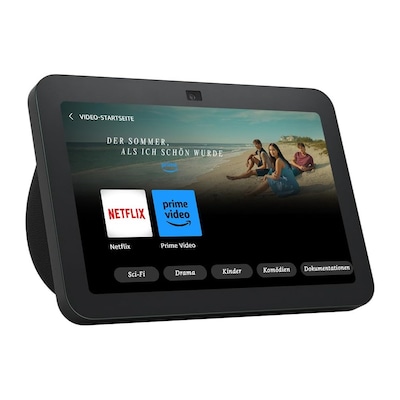 Image of Amazon Echo Show 8 (3. Gen. 2023), anthrazit Smarter HD-Touchscreen mit 3D-Audio, Smart-Home-Hub und Alexa