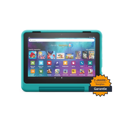 Image of Amazon Fire HD 8 Kids Pro-Tablet (2022), blaugrün von 6 bis 12 Jahren, 13 Stunden Akkulaufzeit, kindgerechte Hülle, 8-Zoll-HD-Display, 32GB