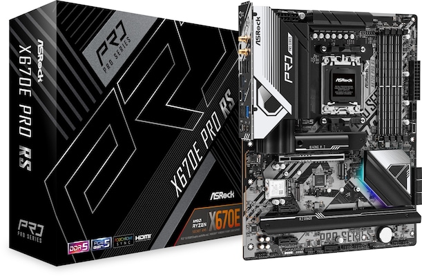 Image of AsRock X670E Pro RS Mainboard Sockel AM5