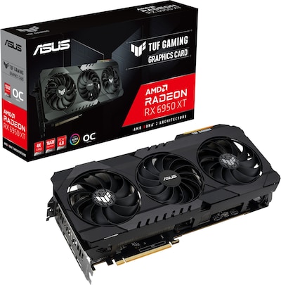 Image of ASUS TUF Gaming Radeon RX 6950 XT OC Grafikkarte B-Ware - RDNA 2, 16 GB GDDR6, 3x DisplayPort, 1x HDMI 2.1