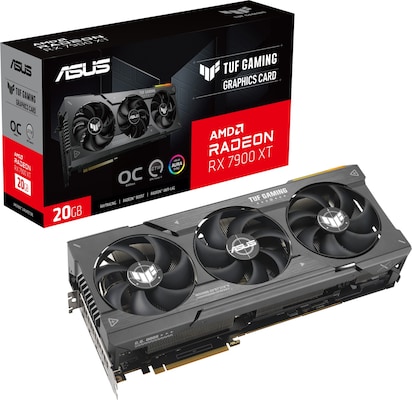 Image of ASUS TUF Gaming Radeon RX 7900 XT OC - 20GB GDDR6, HDMI, 3x DP