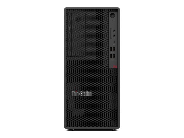 Image of Lenovo ThinkStation P2 - tower - Core i7 i7-14700 2.1 GHz - vPro Enterprise - 16 GB - SSD 512 GB - German