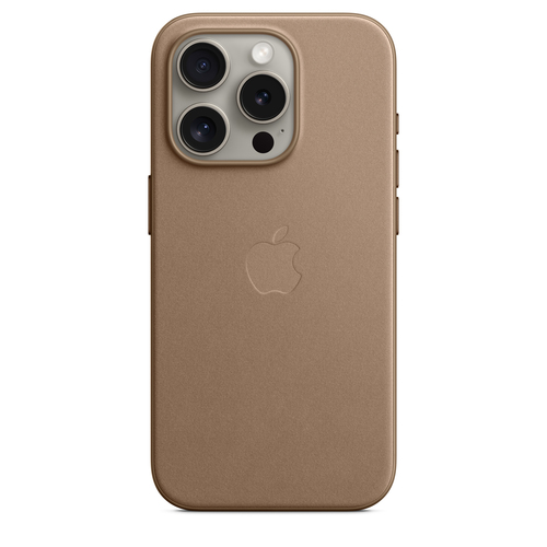 Image of Apple Feingewebe Case iPhone 15 Pro | Taupe