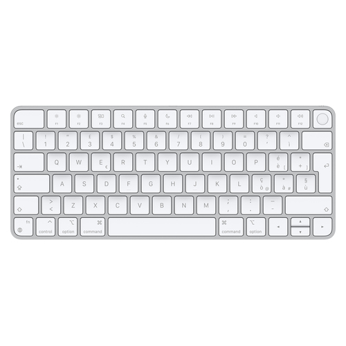 Image of Apple Magic Keyboard with Touch ID for Mac models with Apple silicon - Tastatur - Bluetooth - QWERTY - Italienisch - für iMac (Anfang 2021), Mac mini (Ende 2020), MacBook Air (Ende 2020), MacBook Pro (Ende 2020) (MK293T/A)