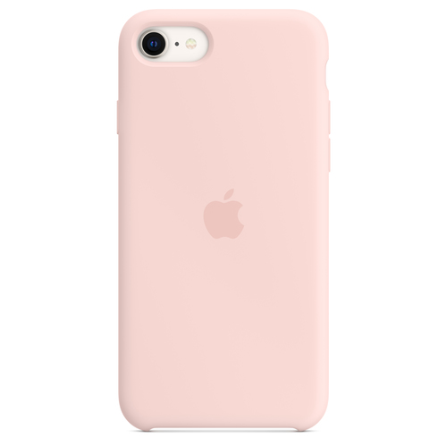 Image of Apple - Case für Mobiltelefon - Silikon - Chalk Pink - für iPhone 7, 8, SE (2. Generation), SE (3rd generation) (MN6G3ZM/A)