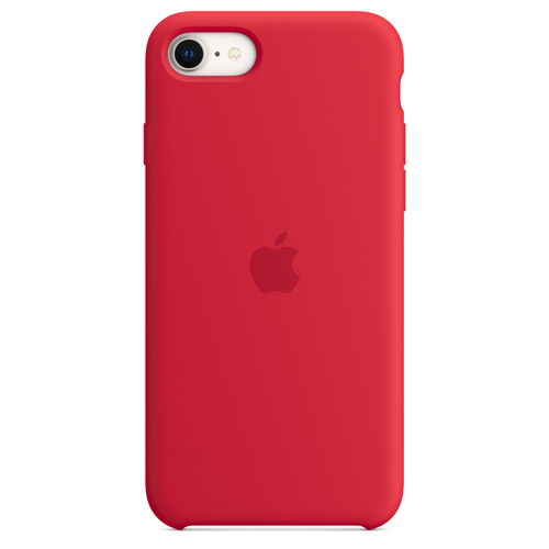 Image of Apple - (PRODUCT) RED - Case für Mobiltelefon - Silikon - Rot - für iPhone 7, 8, SE (2. Generation), SE (3rd generation) (MN6H3ZM/A)