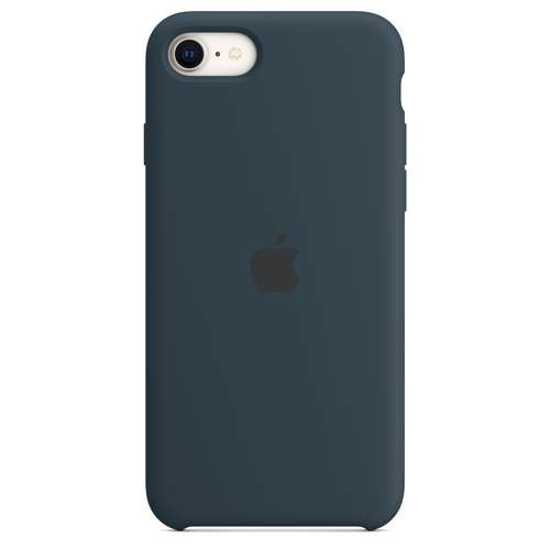 Image of Apple - Case für Mobiltelefon - Silikon - Abgrundblau - für iPhone 7, 8, SE (2. Generation), SE (3rd generation) (MN6F3ZM/A)