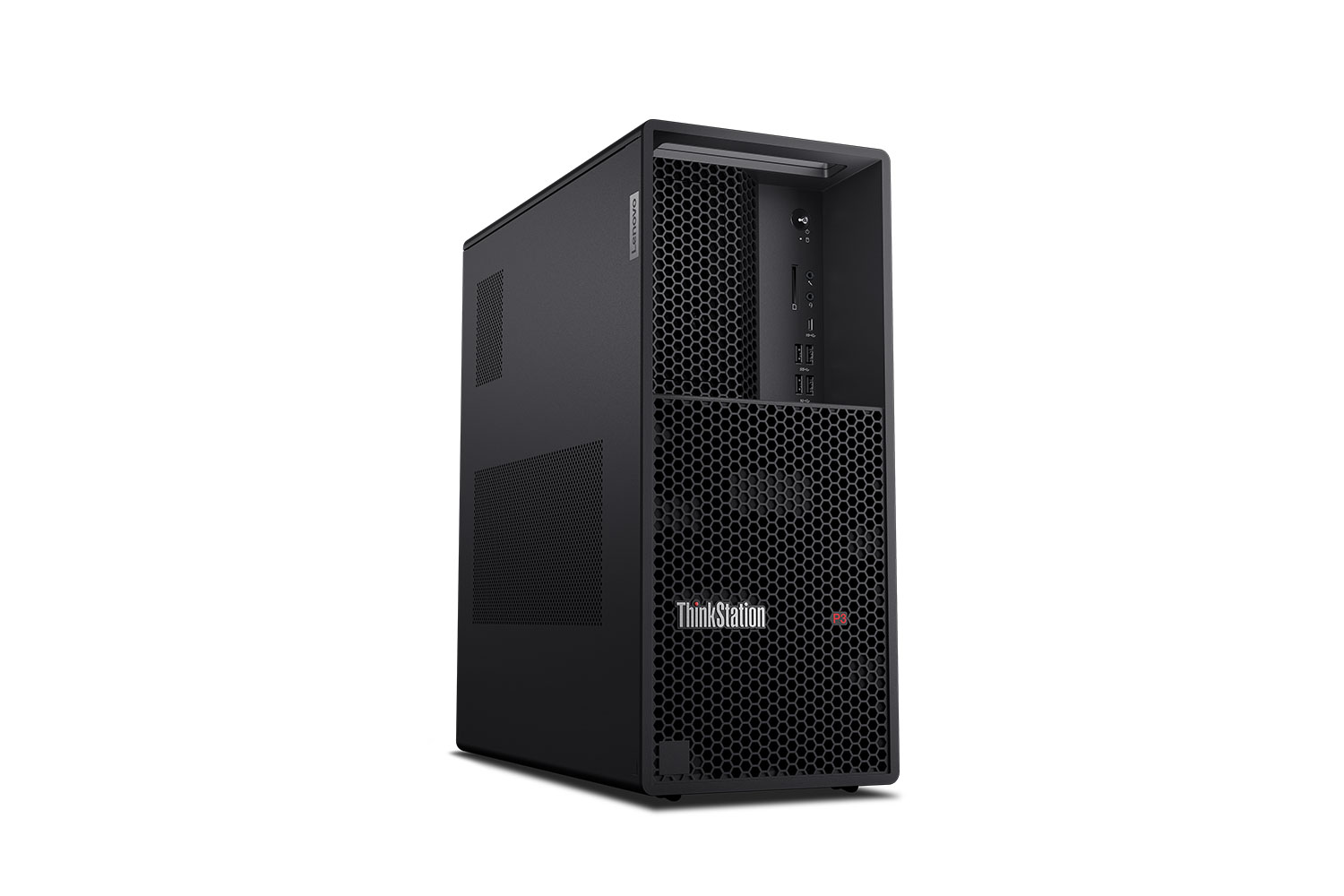 Image of Lenovo ThinkStation P3 - tower - Core i7 i7-14700 2.1 GHz - vPro Enterprise - 32 GB - SSD 1 TB - German