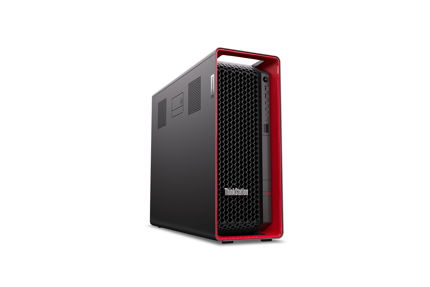 Image of Lenovo ThinkStation P8 - tower - Ryzen ThreadRipper PRO 7965WX 4.2 GHz - AMD PRO - 64 GB - SSD 2 TB - German