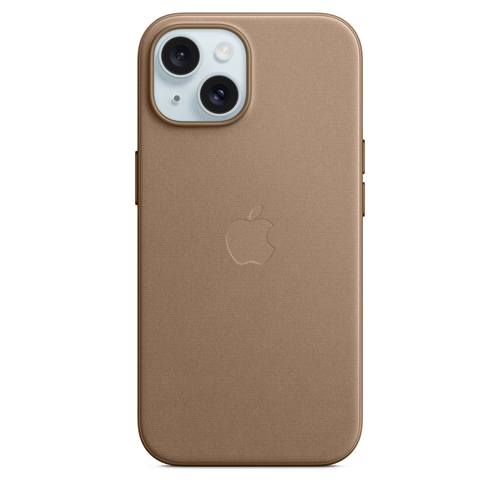 Image of Apple Feingewebe Case iPhone 15 | Taupe