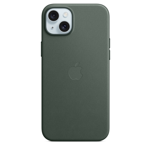 Image of Apple Feingewebe Case iPhone 15 Plus | Immergrün