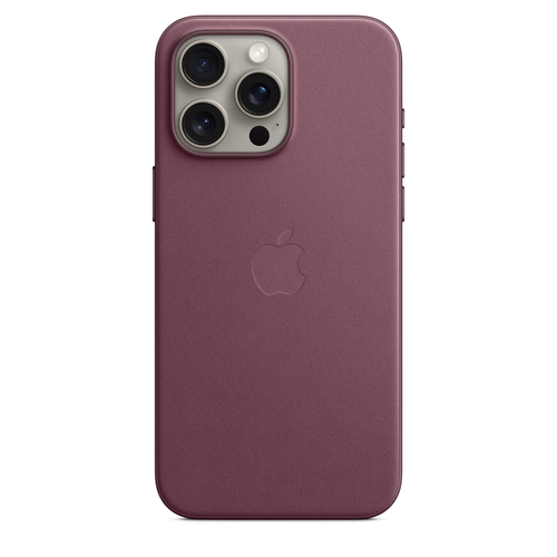 Image of Apple Feingewebe Case iPhone 15 Pro Max | Mulberry