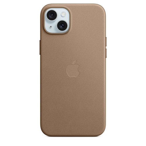 Image of Apple Feingewebe Case iPhone 15 Plus | Taupe