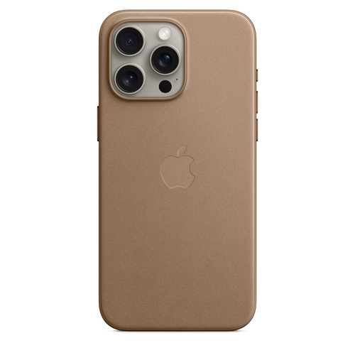 Image of Apple Feingewebe Case iPhone 15 Pro Max | Taupe