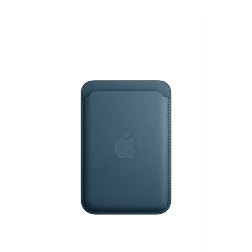 Image of Apple Feingewebe Wallet iPhone | Pazifikblau