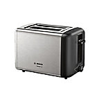Image of BOSCH Toaster Schwarz, Edelstahl Edelstahl 970 W TAT3P420DE