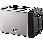 Image of BOSCH Toaster Schwarz, Edelstahl Edelstahl 970 W TAT4P420DE