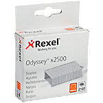 Image of Rexel Odyssey Heftklammern 2100050 Verzinkter Stahl Silber 2500 Heftklammern