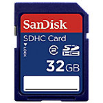 Image of SanDisk SDHC Flash-Speicherkarte 32 GB